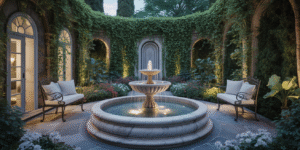 18 Dreamy Hidden Fountain Garden Ideas for a Peaceful and Sophisticated Oasis