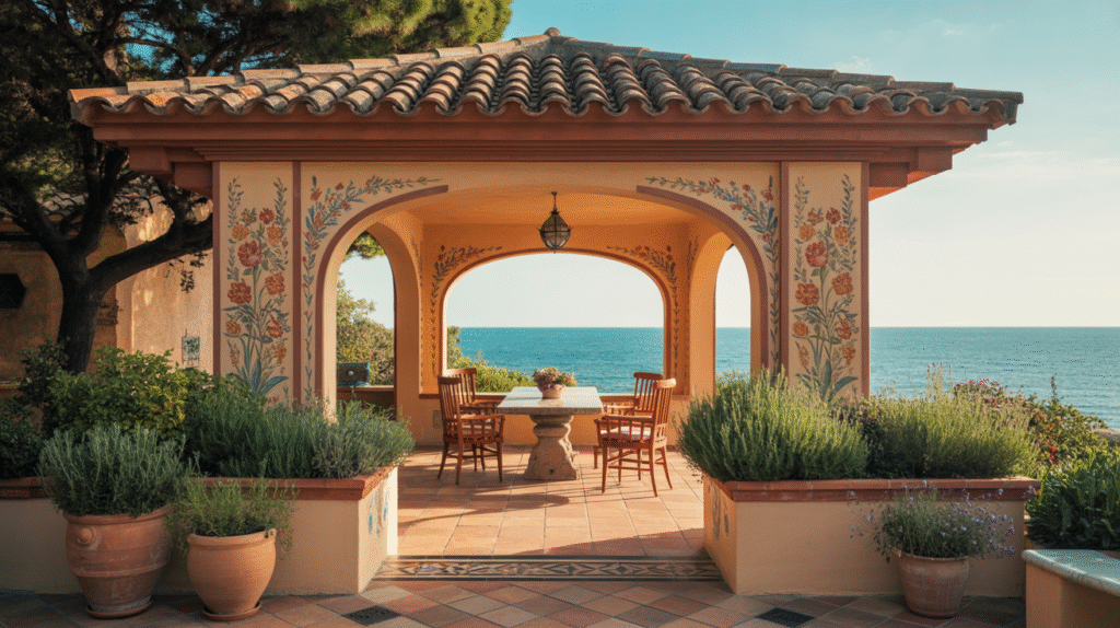 Mediterranean Tile Pavilion