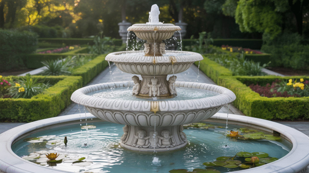 Tiered Garden Fountain