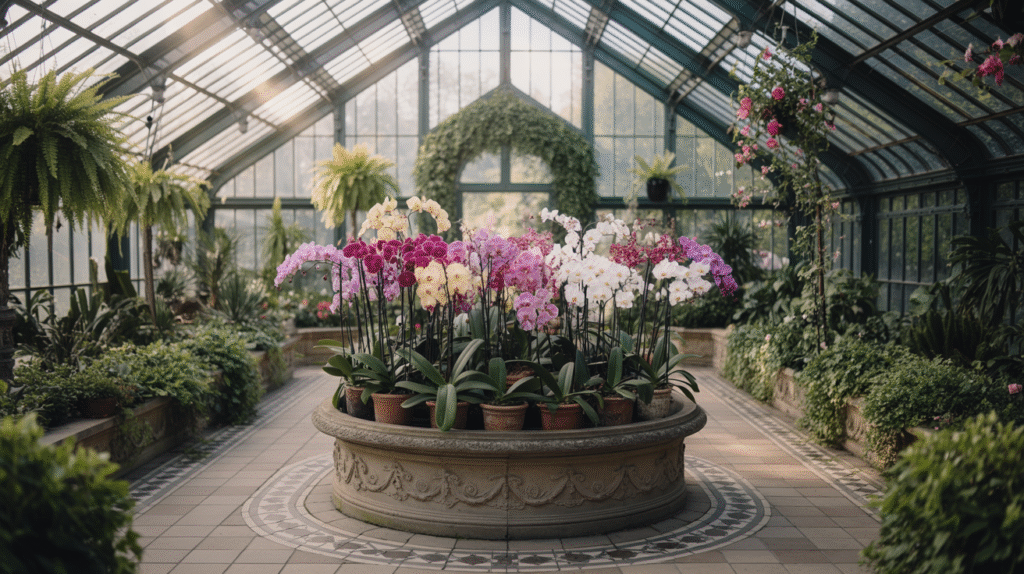 Victorian Greenhouse Grandeur