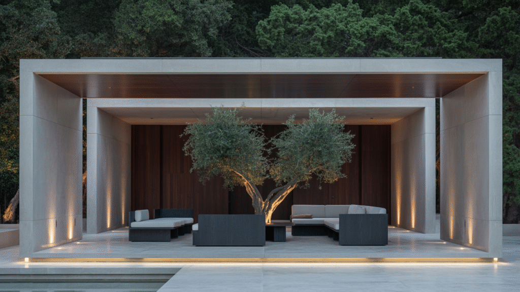 Modern Geometric Pavilion