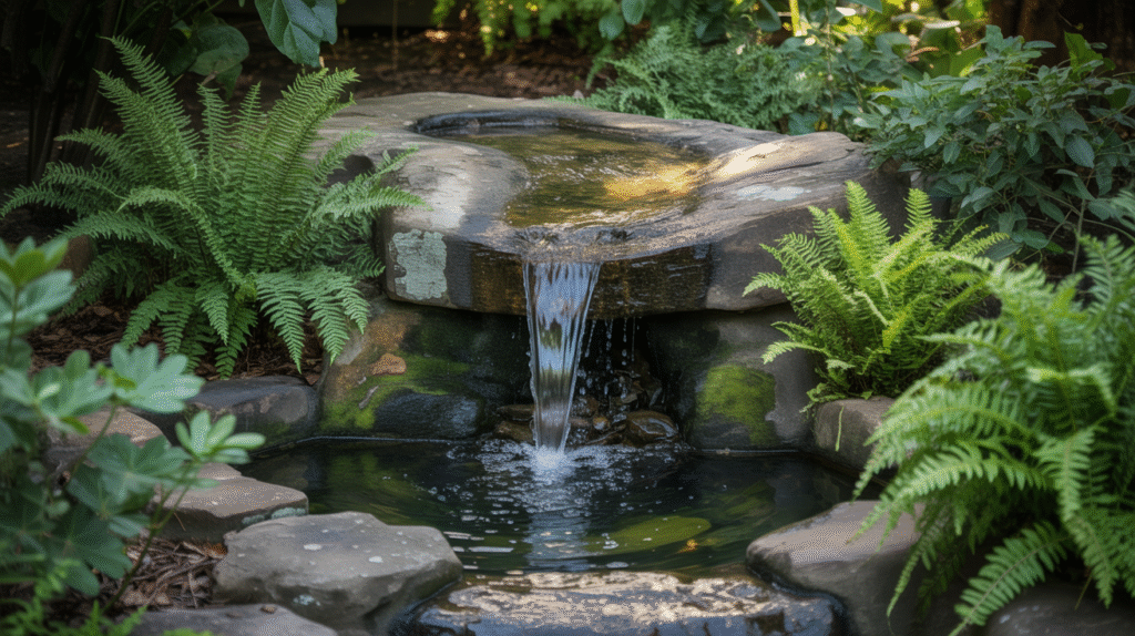 Rock Waterfall Feature