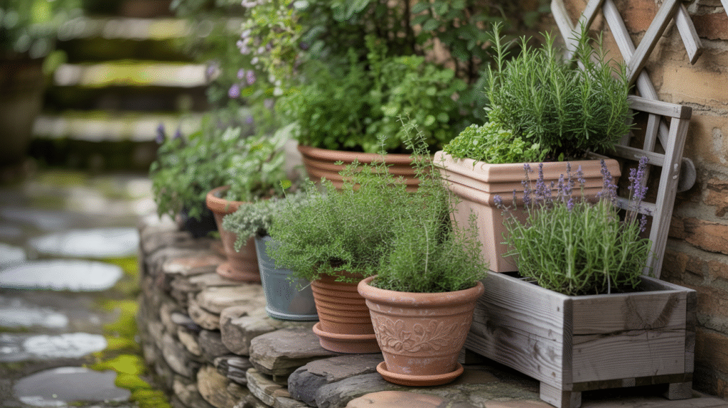 Private Herb Garden Nook