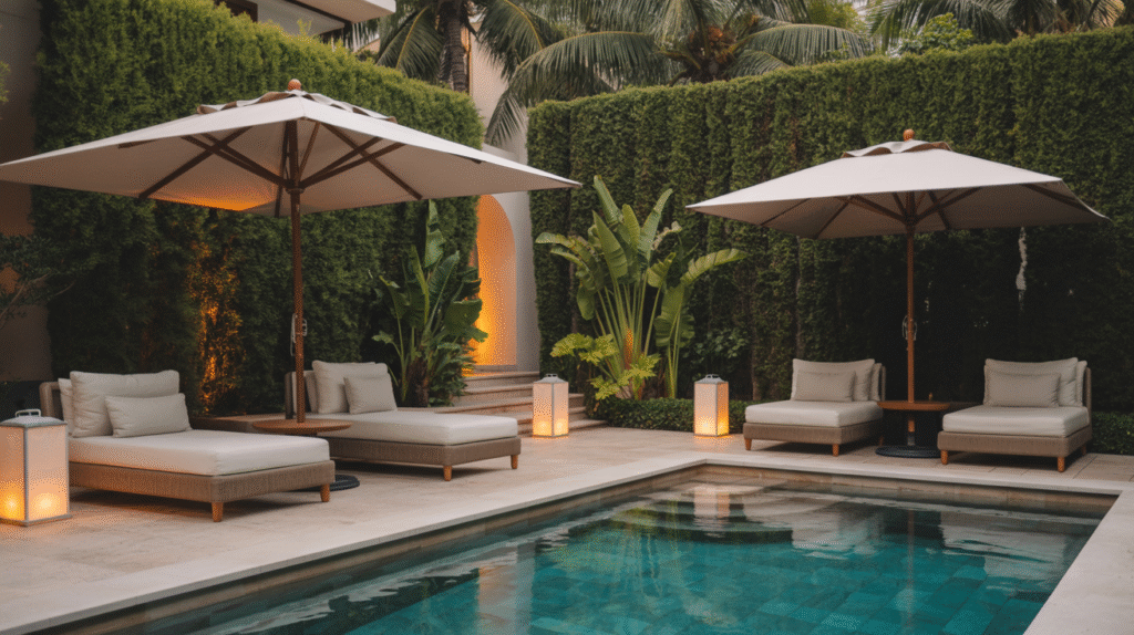 Luxurious Poolside Sanctuary