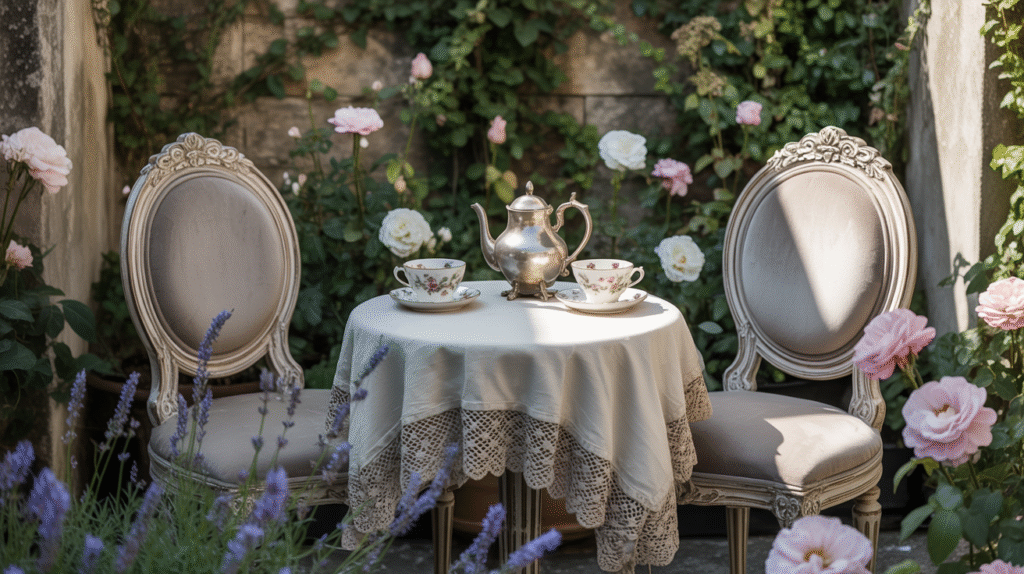 Vintage Tea Garden for Elegant Afternoons With Friends