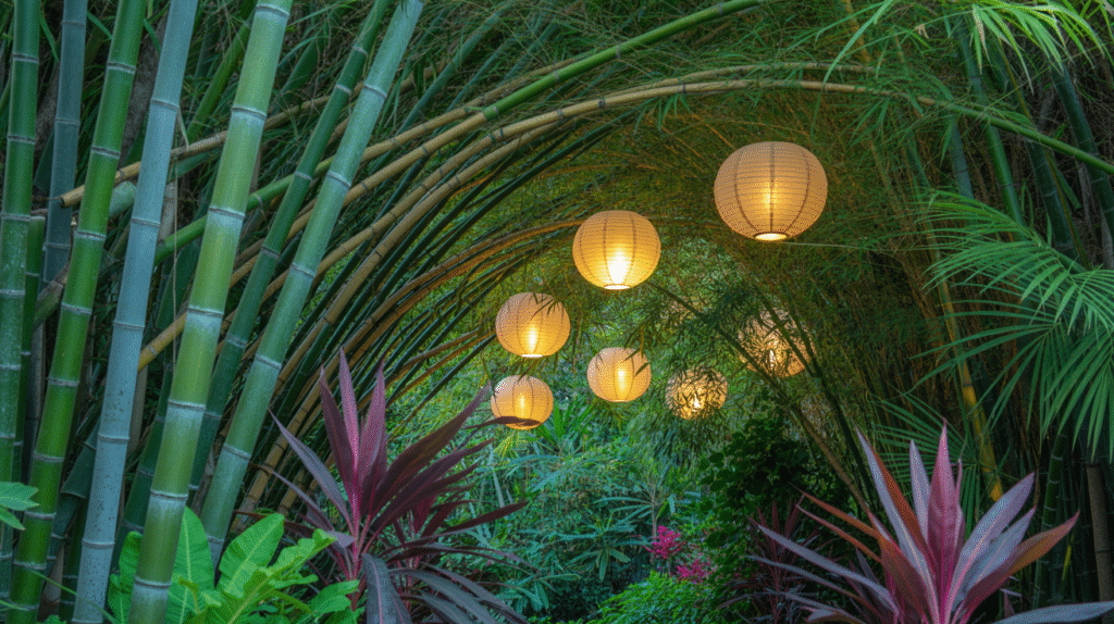 Tropical Bamboo Canopy