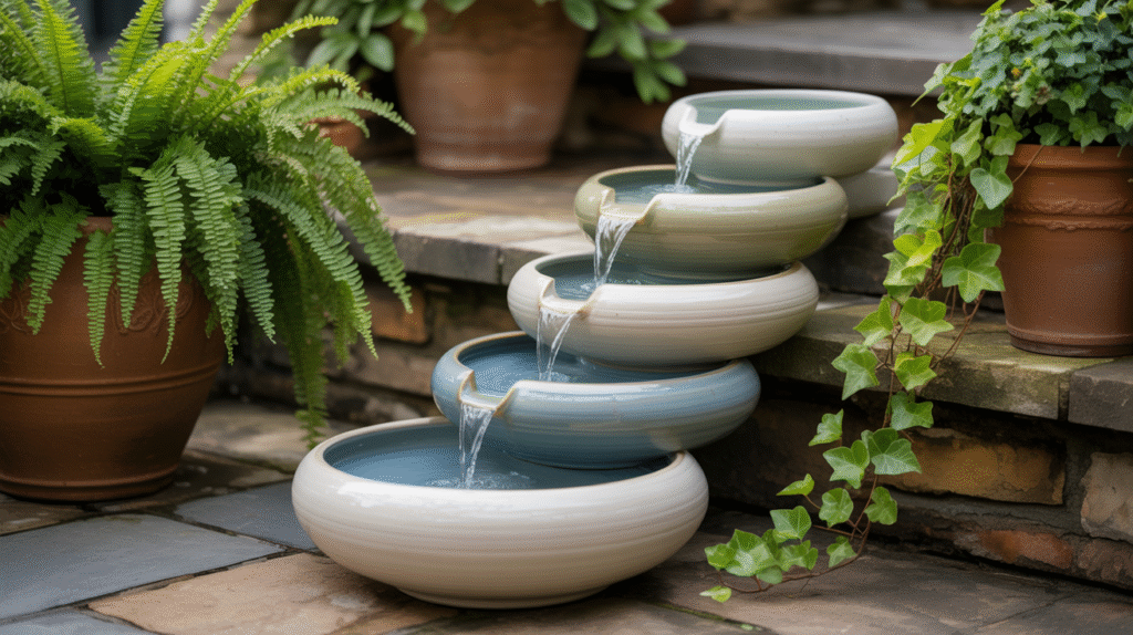 Cascading Water Bowls