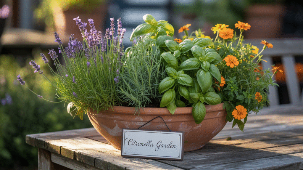Citronella in Mixed Pots – A Multi-Plant Approach