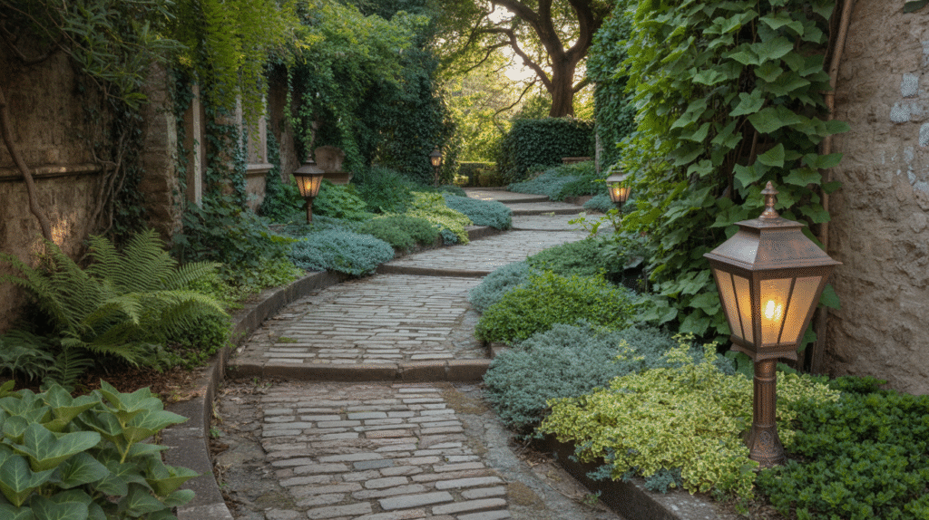 Candid Cobblestone Paths