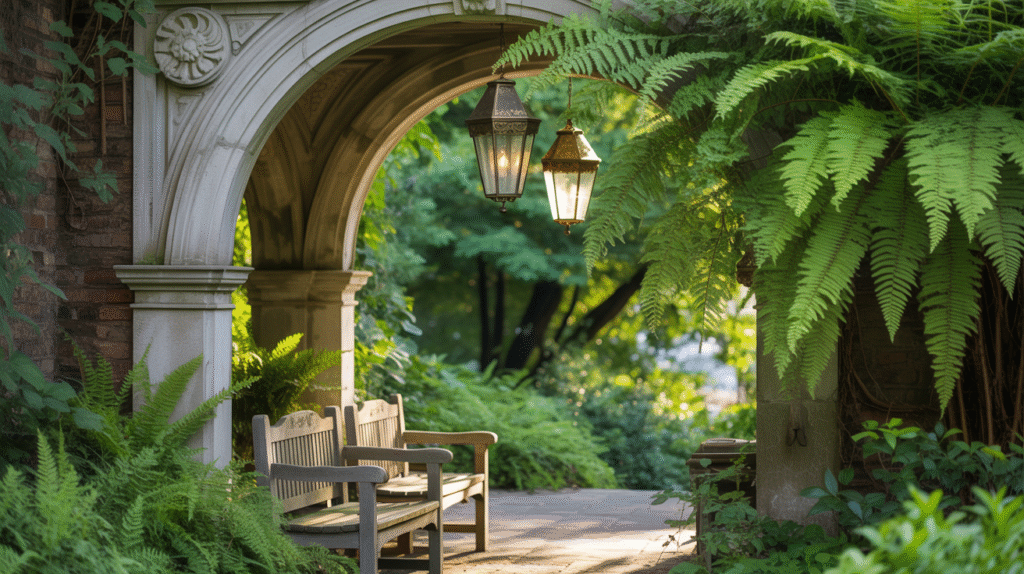 Secluded Fern Archway