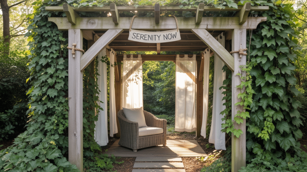 Add Privacy with a Pergola Wall