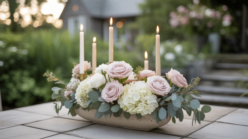 Outdoor Table Centerpiece
