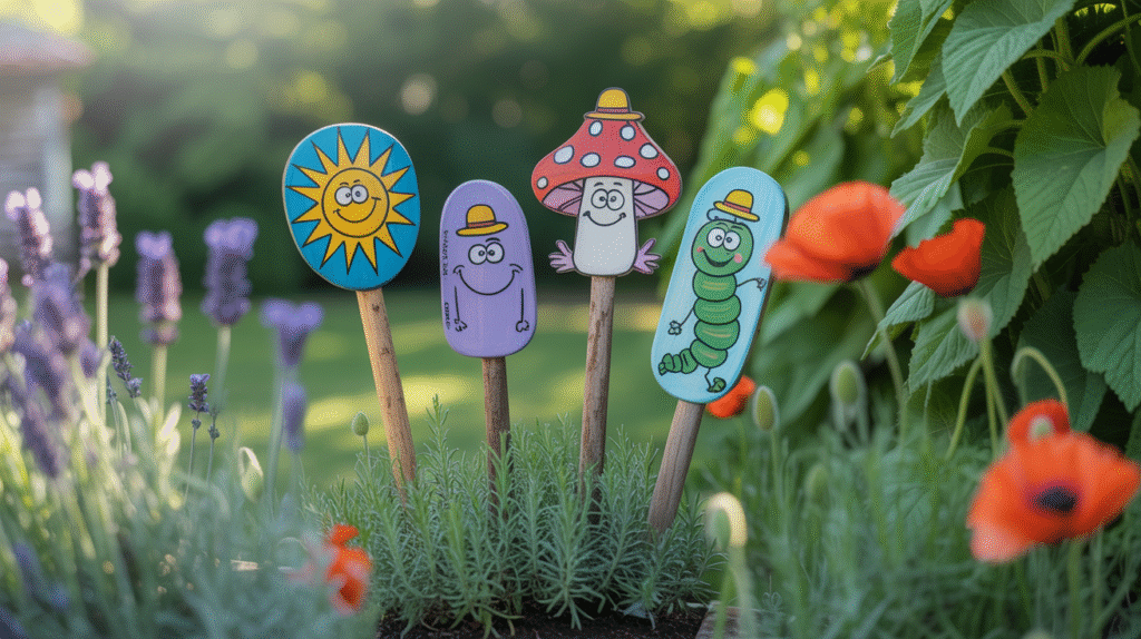 Whimsical Garden Stakes