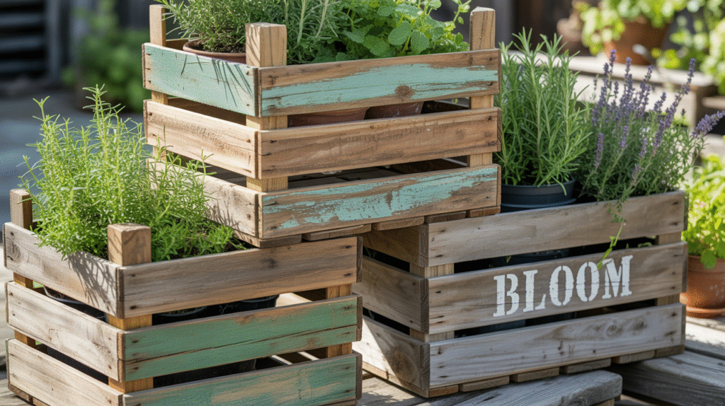 Upcycled Wooden Crates