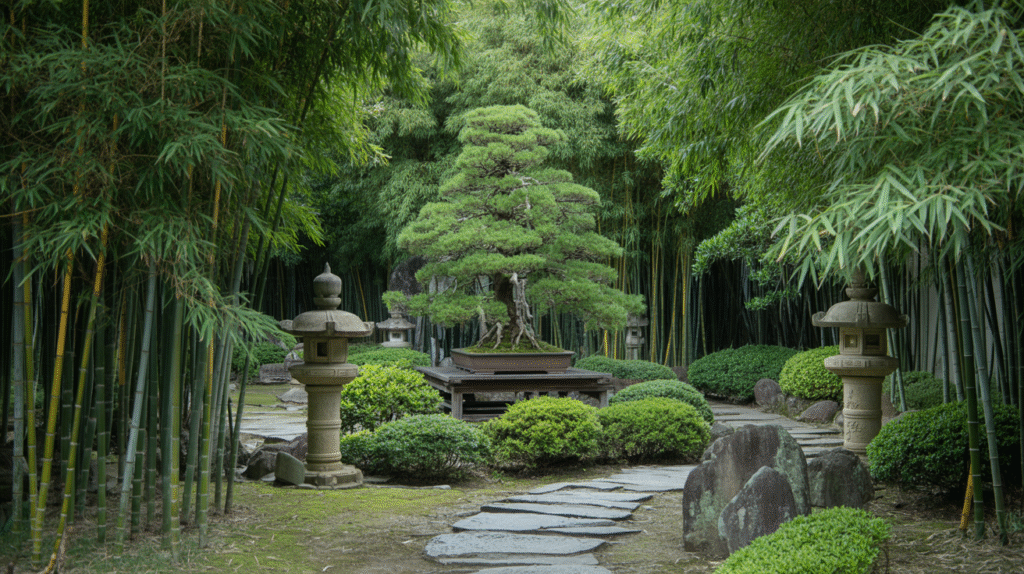 Tranquil Bamboo Grove