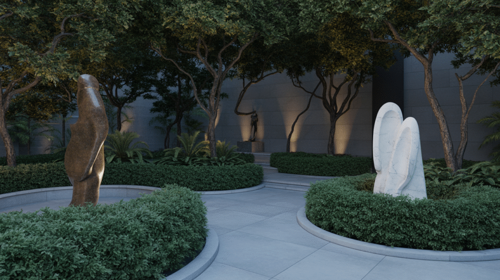 Chic Garden Sculptures