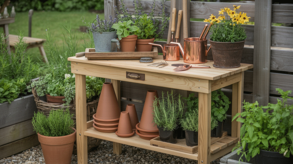 Classic Cedar Potting Bench