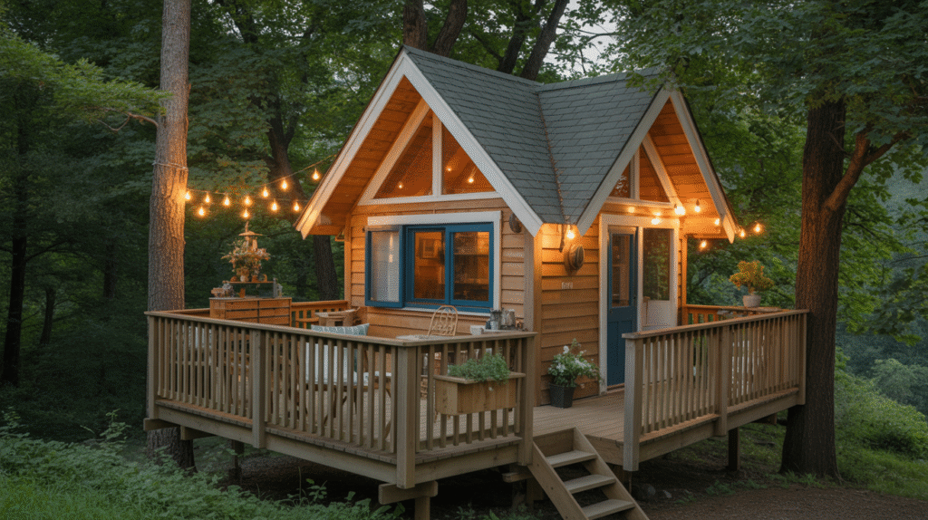 Enchanted Cedarwood Treehouse