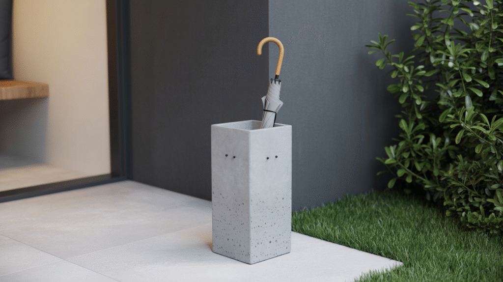 Concrete Umbrella Stand