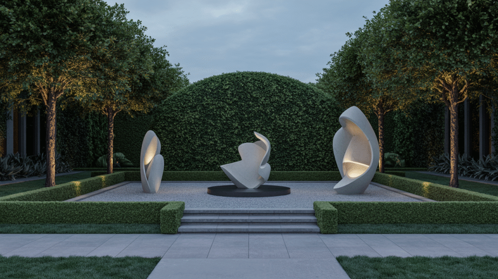 Contemporary Sculpture Garden