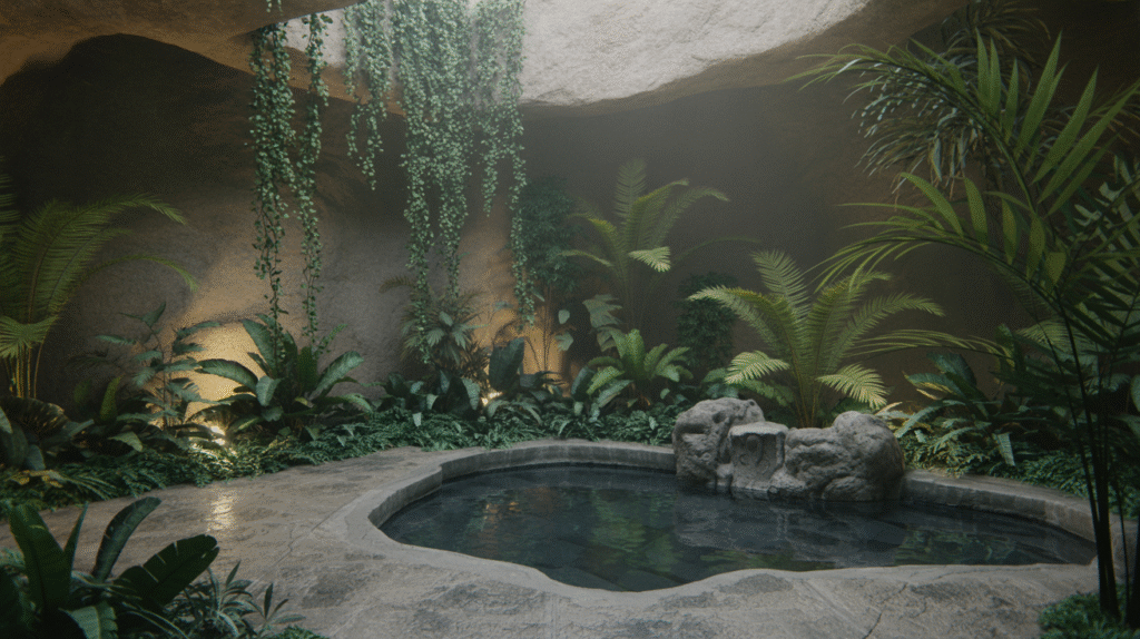 Tropical Lagoon Grotto