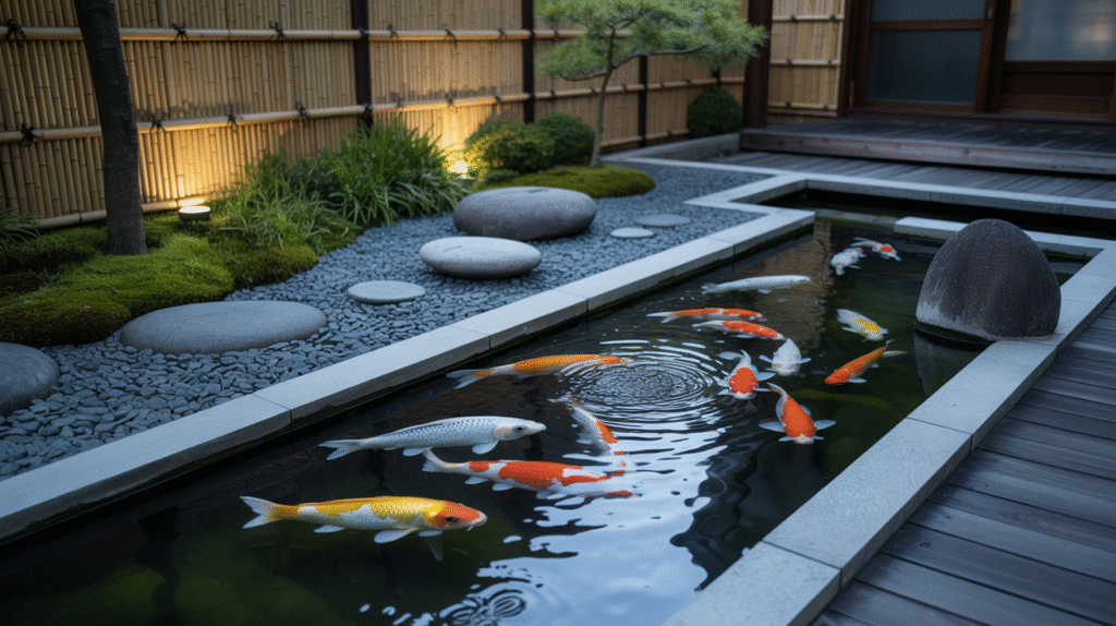 Tranquil Zen Water Garden