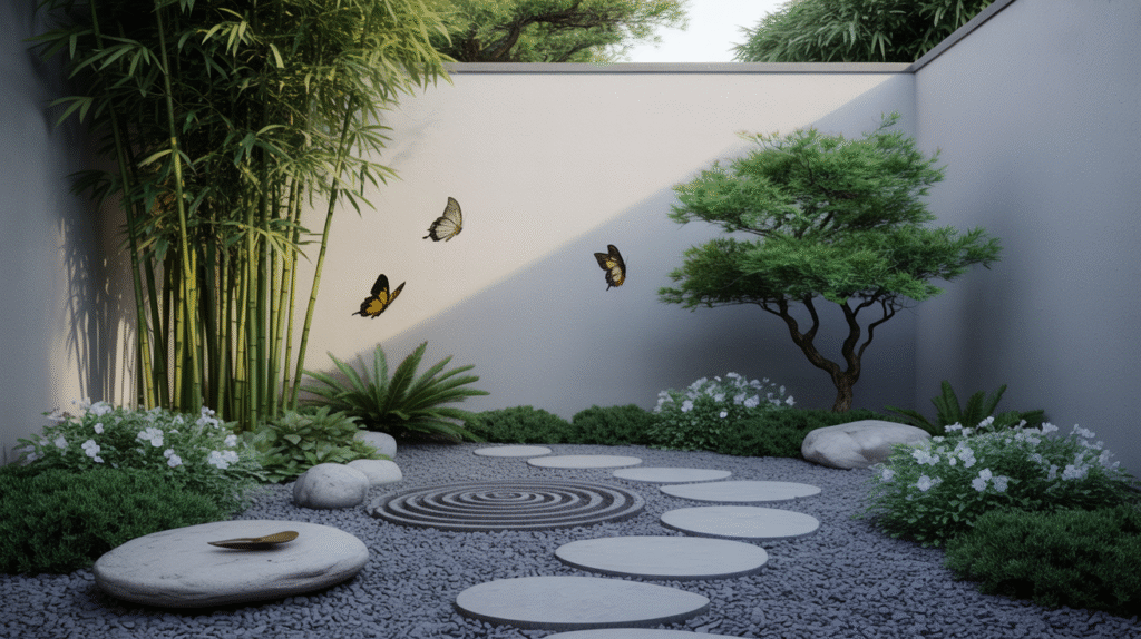 Zen Butterfly Garden
