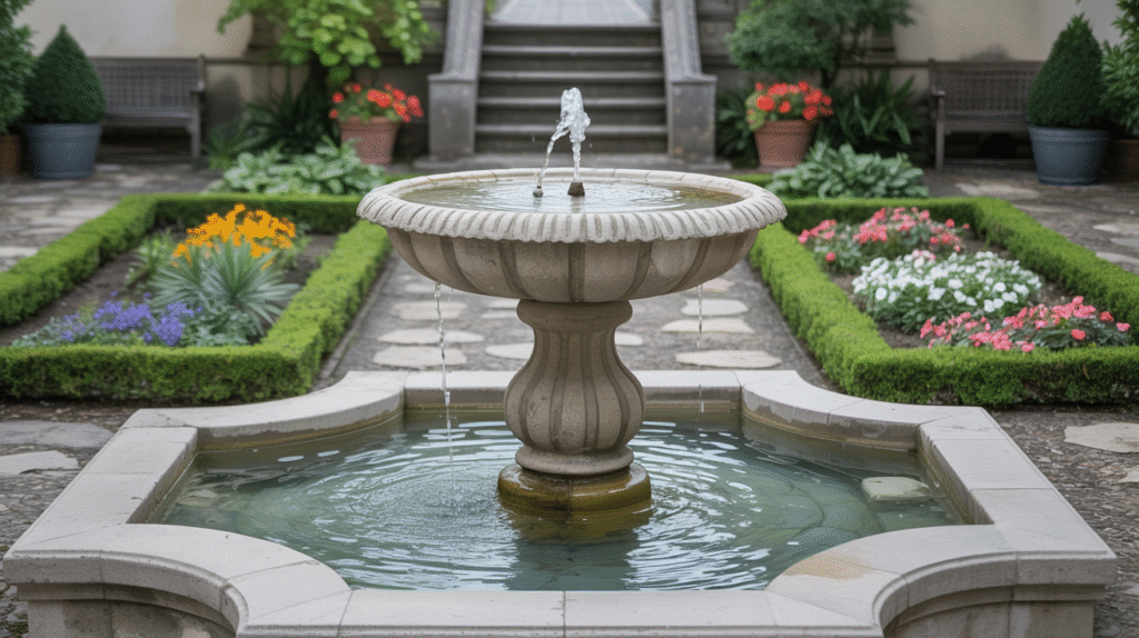 Classic Stone Fountain