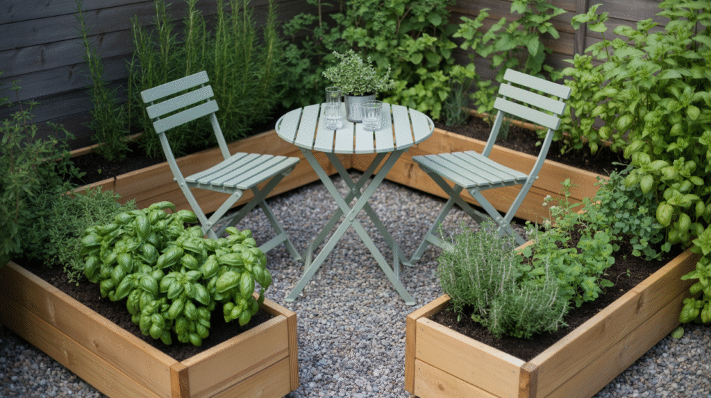 Herb Garden Sanctuary Where Aromas Meet Relaxation