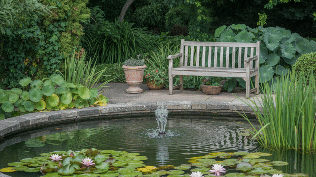 Waterfront Retreat Beside Ponds, Streams, or Fountains