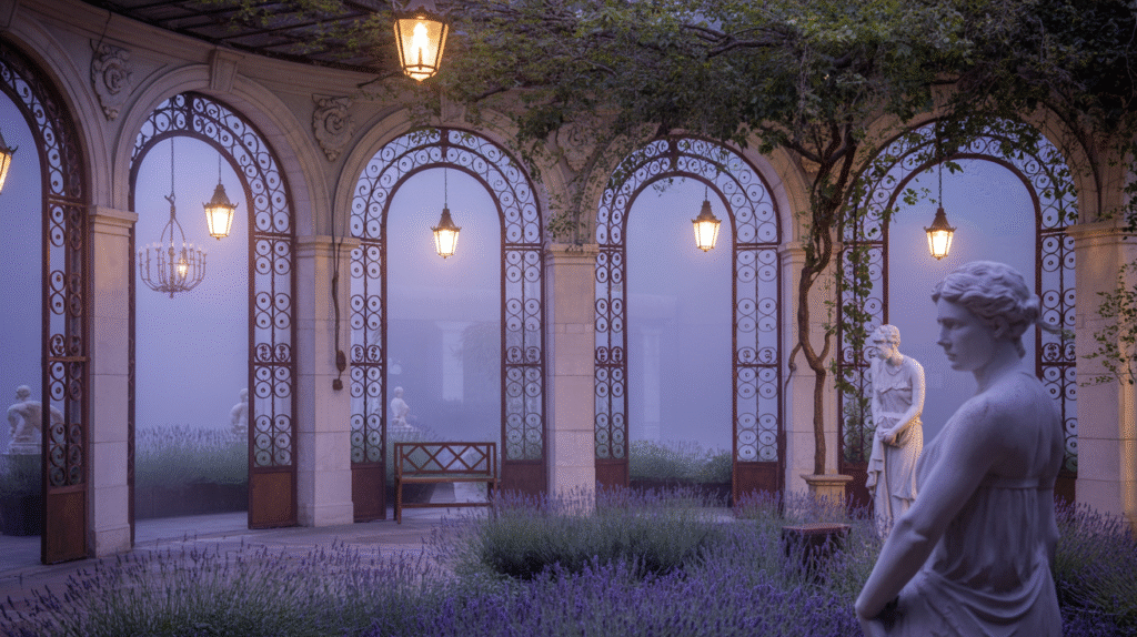 Victorian Lavender Garden