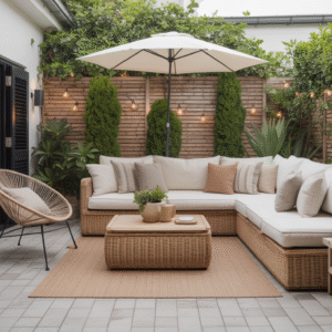 Turn Your Small Patio into a Relaxing Hideaway with These Affordable Tips