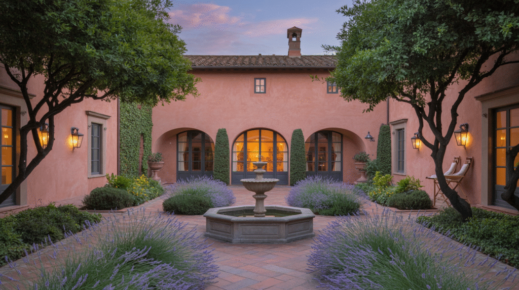 Courtyard Lavender Haven