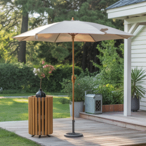 14 Umbrella Holder & Stand Ideas That Keep Your Outdoor Space Stylish, Shaded, and Sturdy