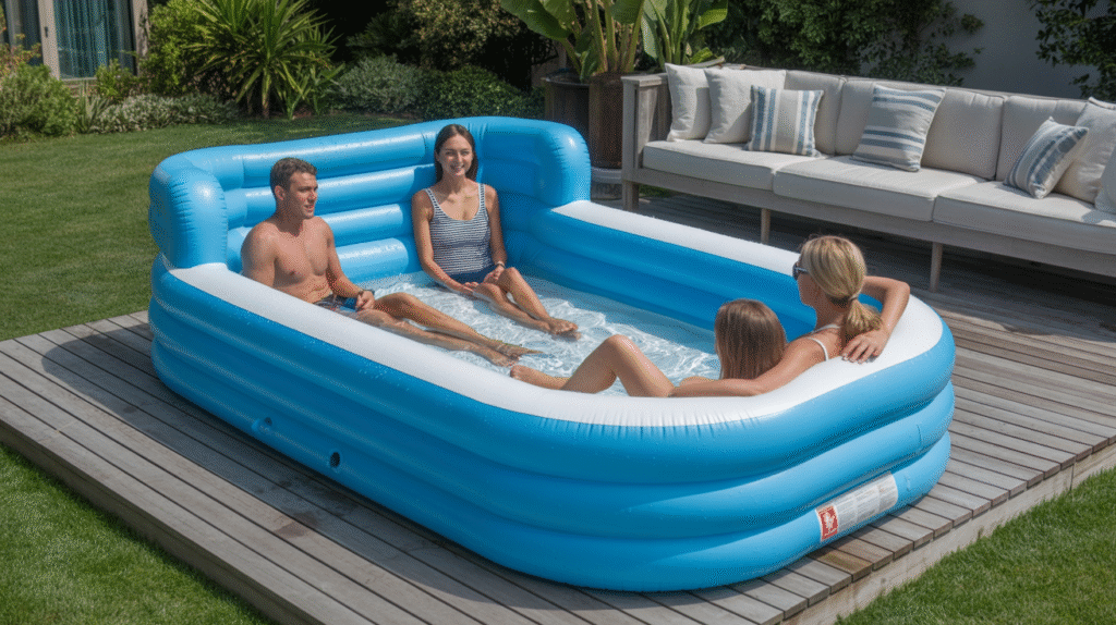 The Rise of Stylish Inflatable Pools