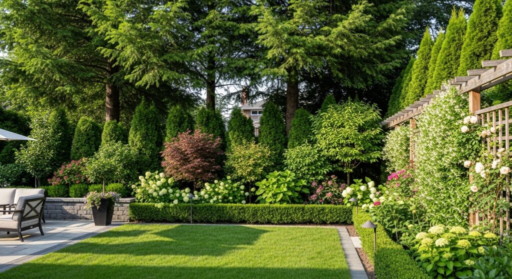 Landscaping for Natural Privacy