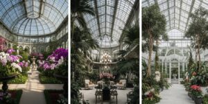 20 Sophisticated Luxury Glasshouse Gardens That Celebrate Nature in Full Bloom